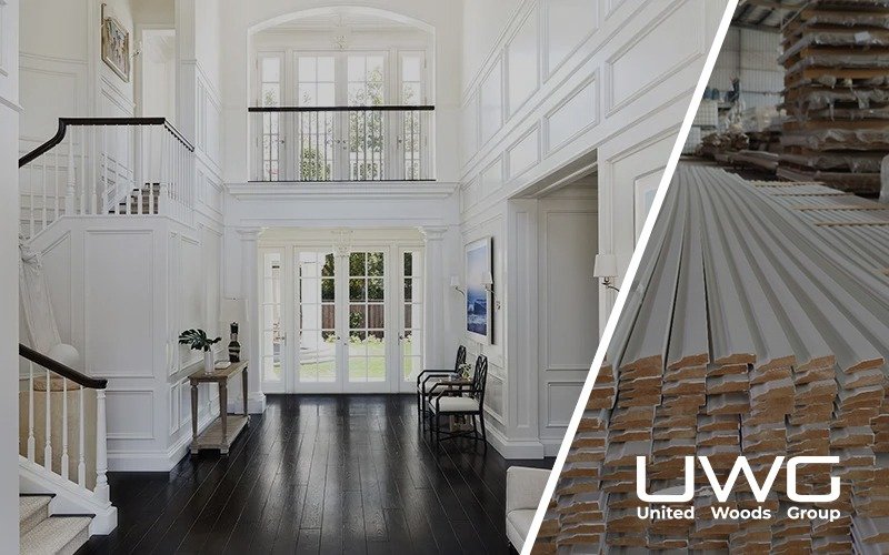 What are the different types of Mouldings?