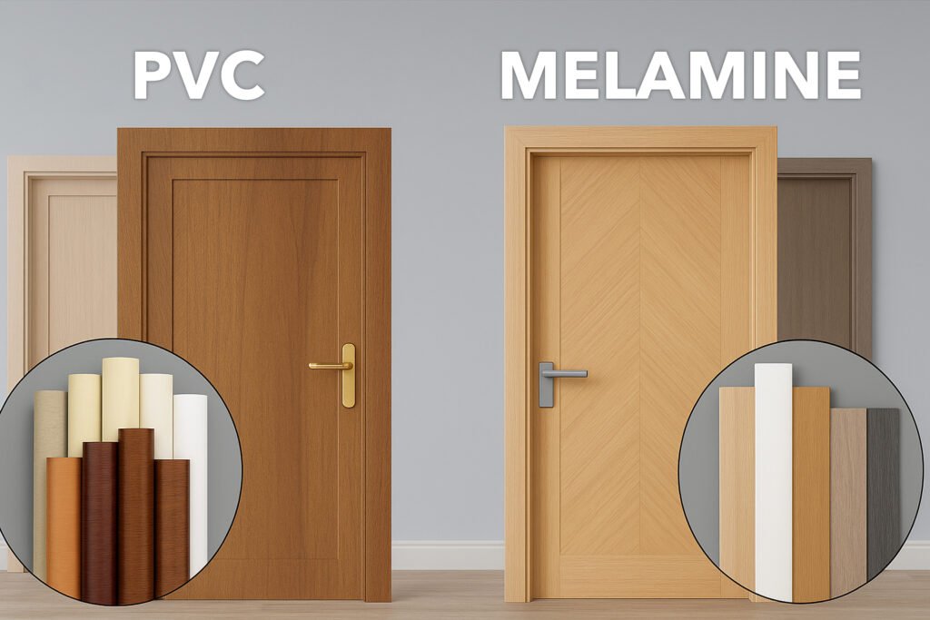 Melamine  vs. PVC