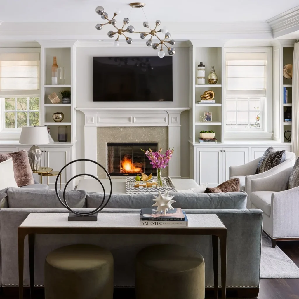 Transitional Style house