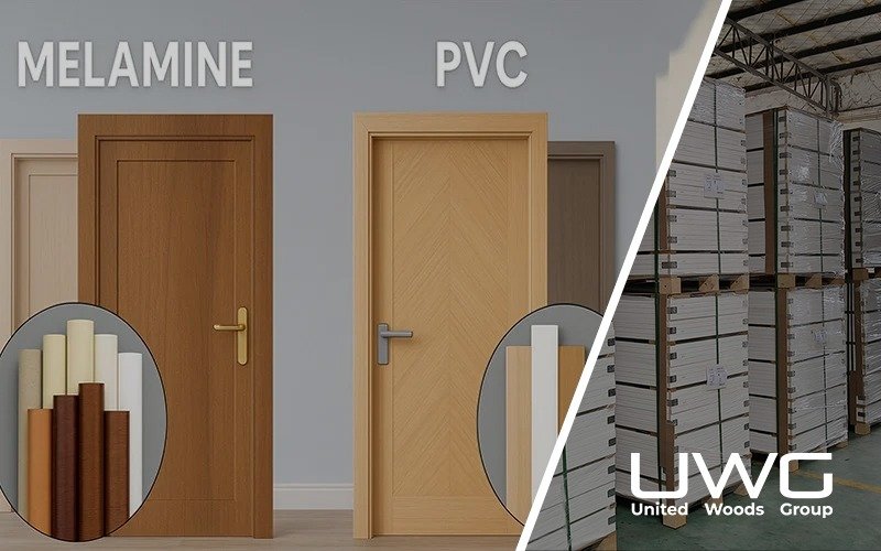 Melamine Laminate vs. PVC Wrap: Key Differences in Door Surface Finishes