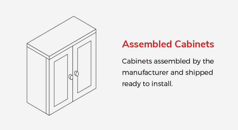 Assembled Cabinets