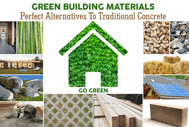 Green buildings materials