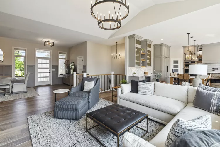 The floor creates an elegant space-UWG