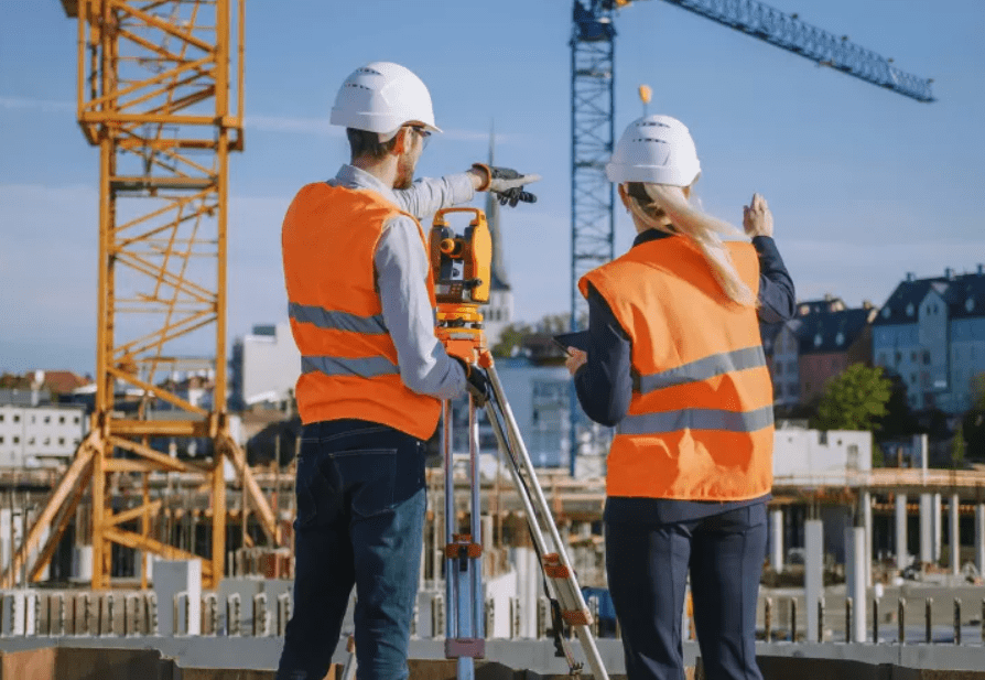 people on construction site