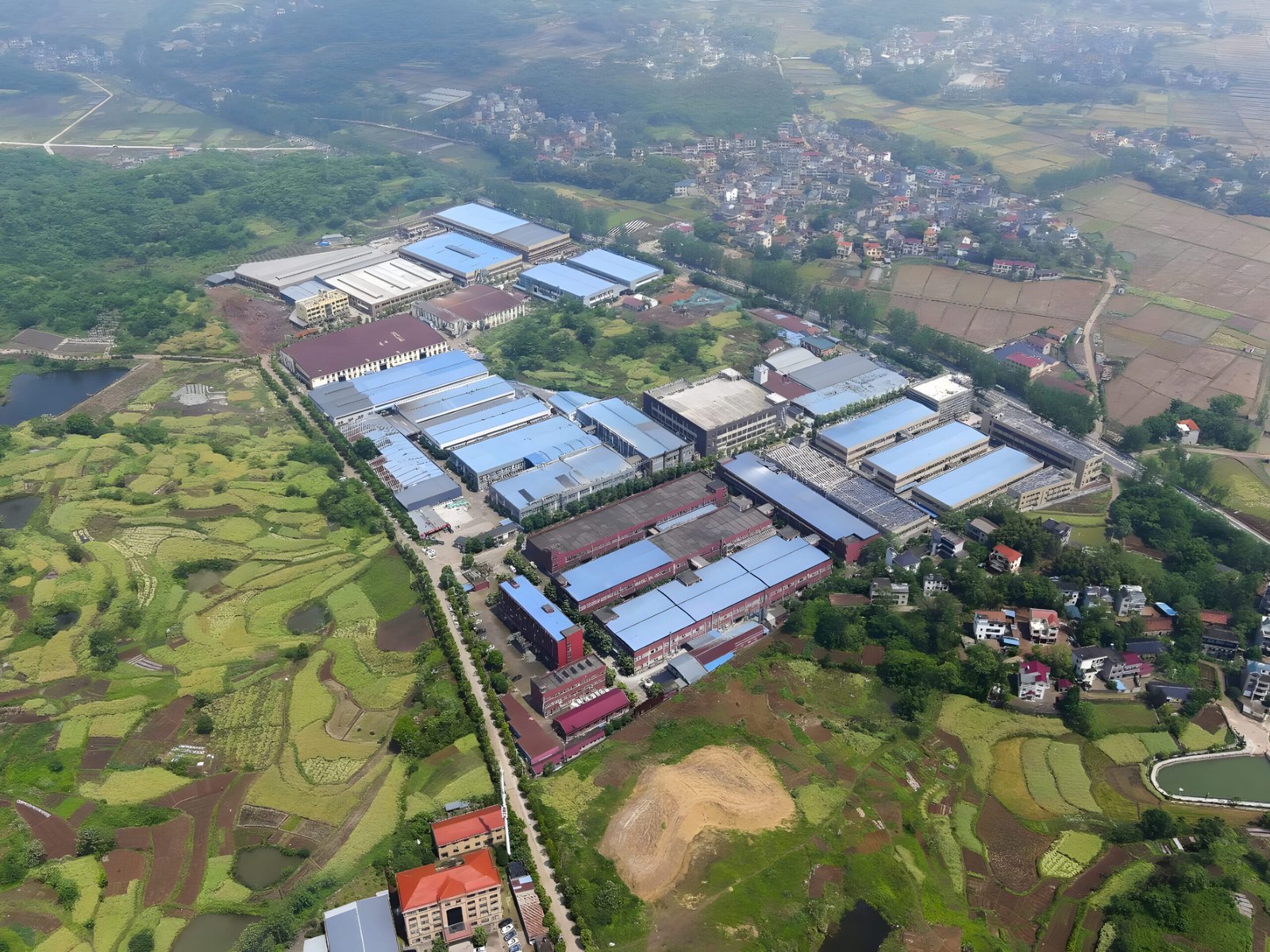 Bird’s-eye view of UWG’s China factory