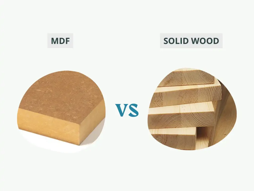 MDF VS Solid Wood Moulding