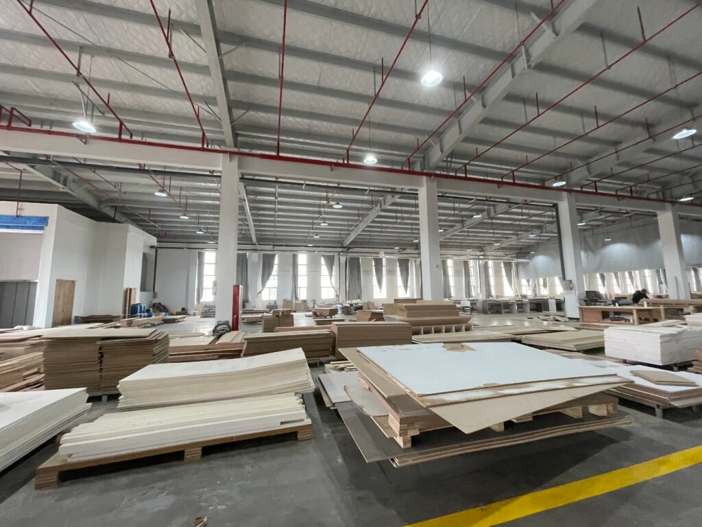Materials at the UWG factory