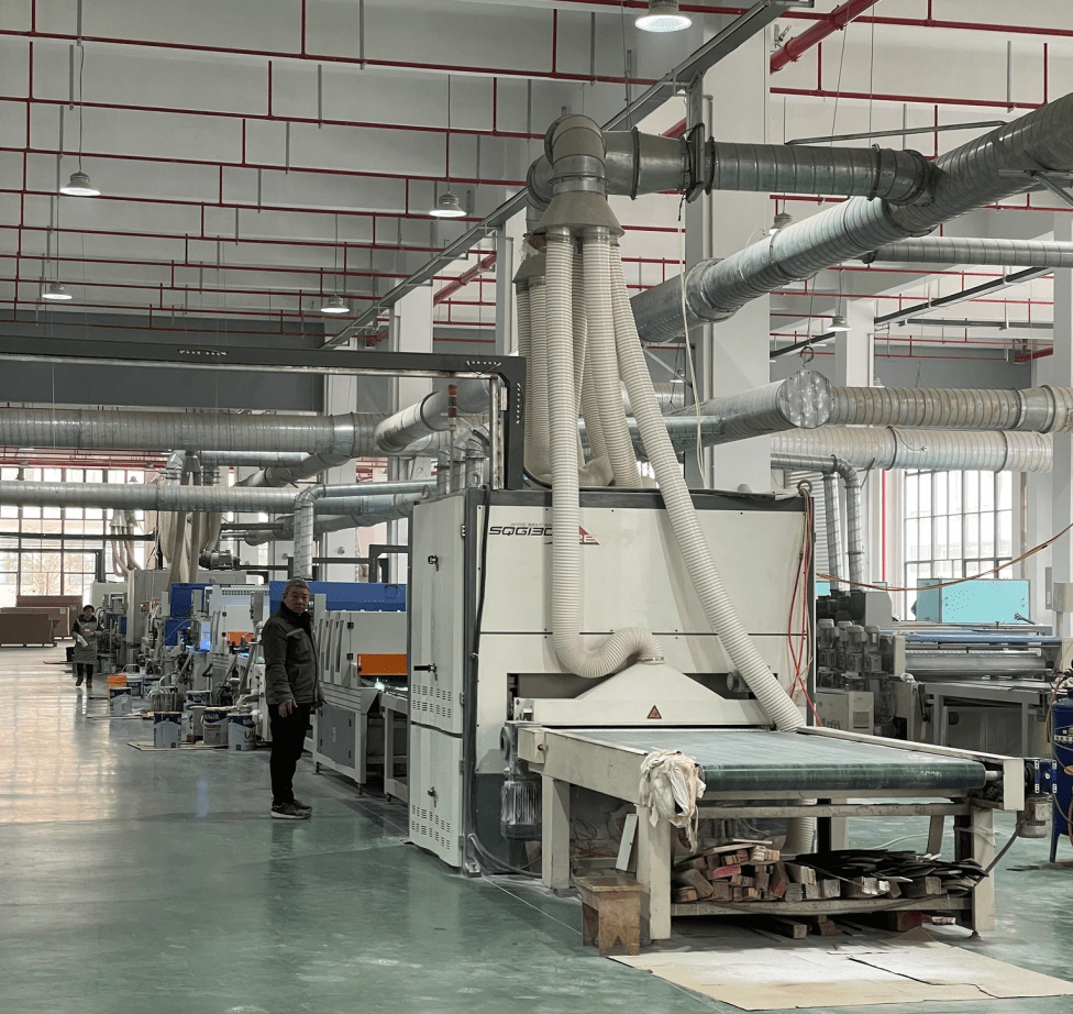 UV spraying product line