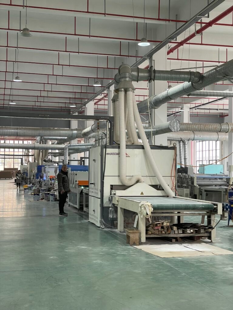 UWG’s UV coating production line