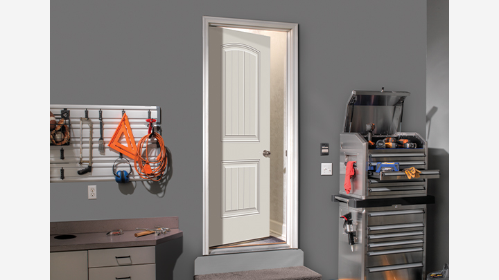 Fire-Rated Door for a Garage