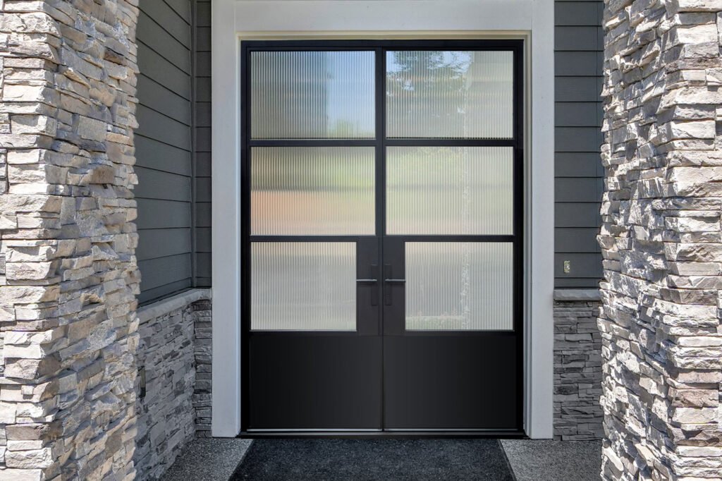 steel door