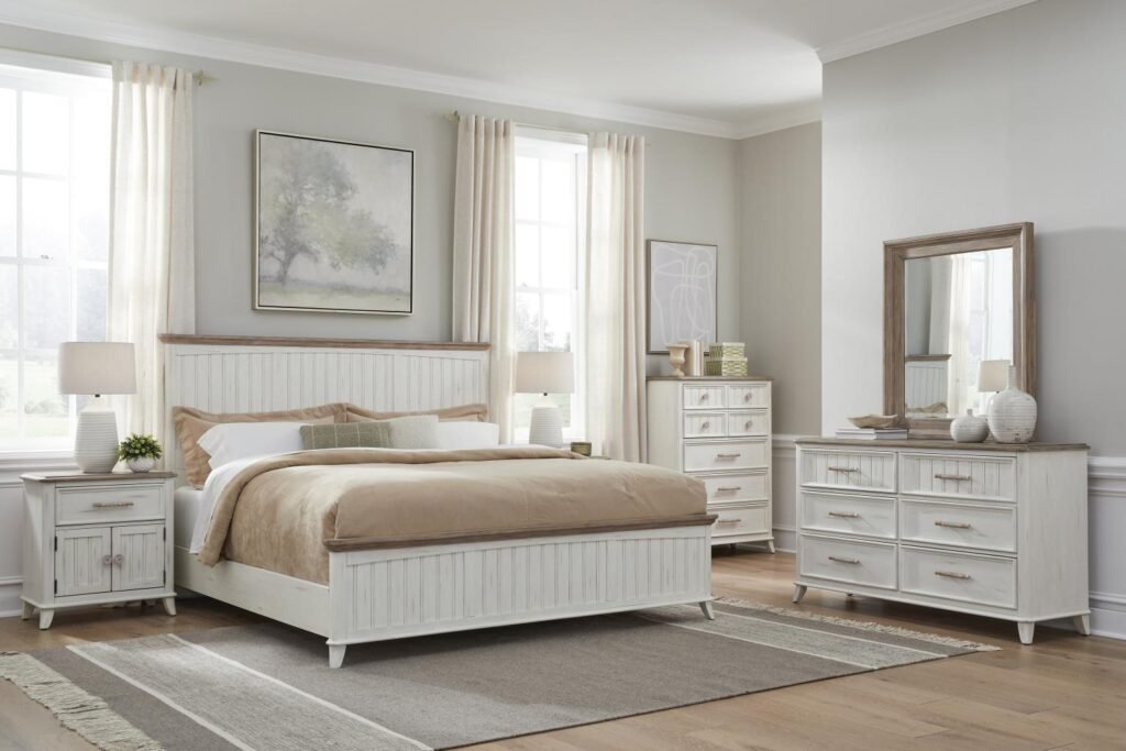 Modern minimalist style bedroom
