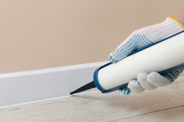 What to avoid when caulking baseboards