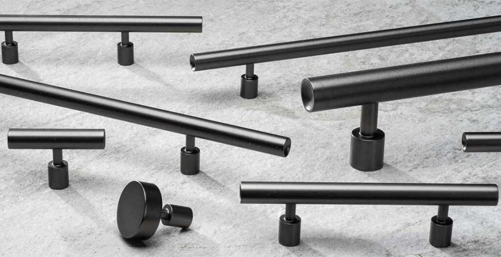 Black Stainless Cabinet Hardware