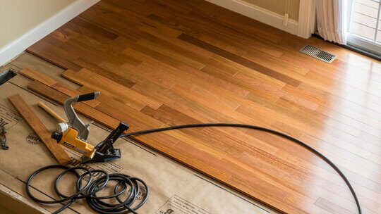 Nail Down Flooring Installation