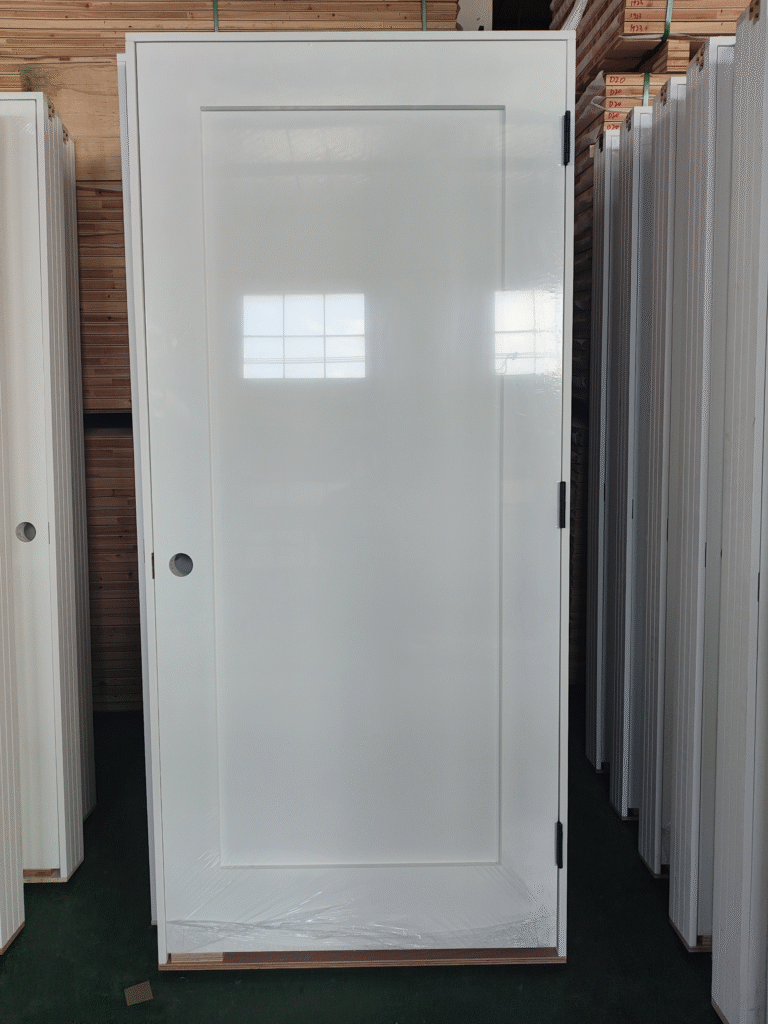 1 panel Shaker interior door pre-hung door