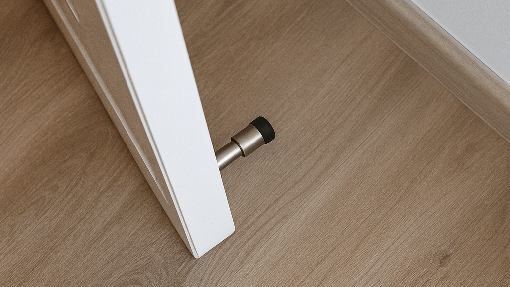 How to install a door stop the right way