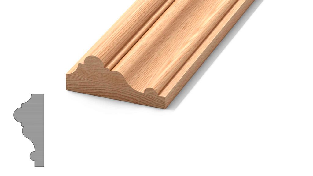 The picture of natural moulding