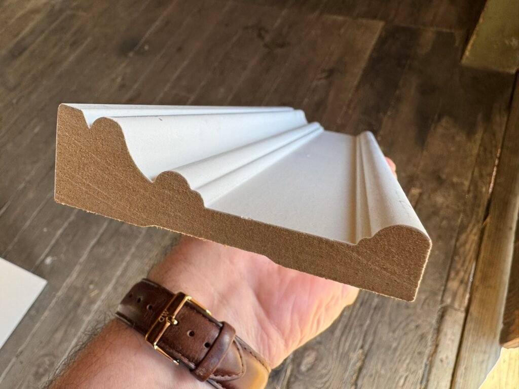 The picture of primed moulding 2