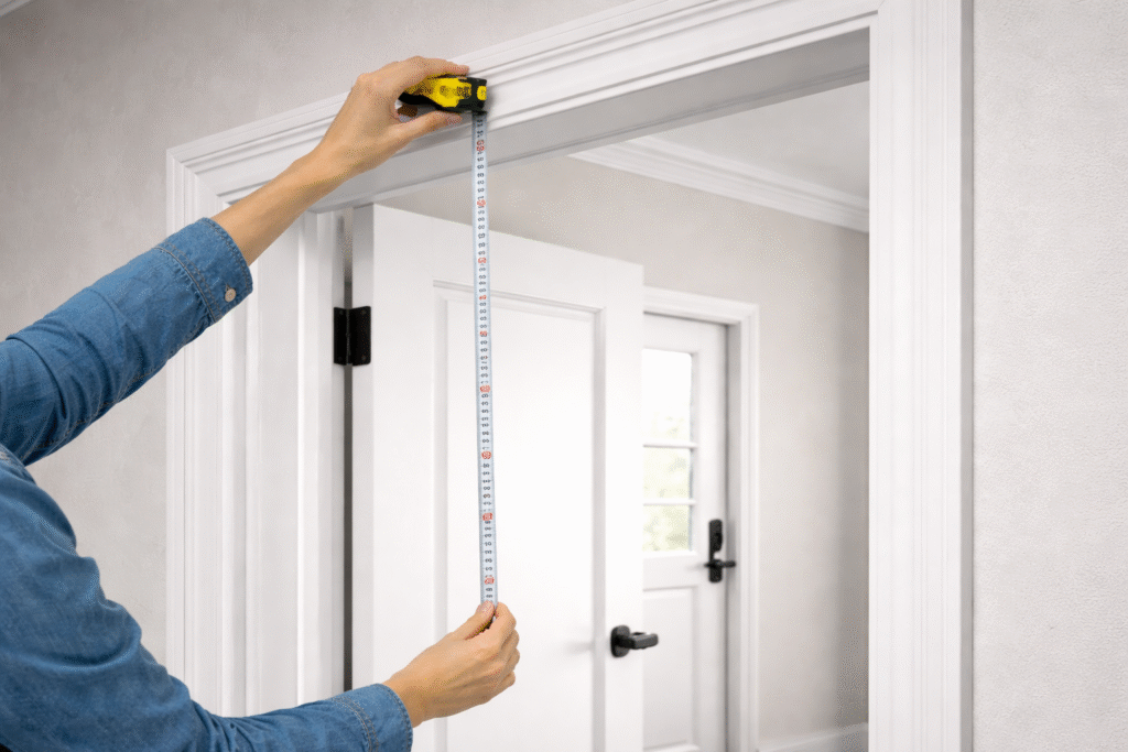 measure prehung door