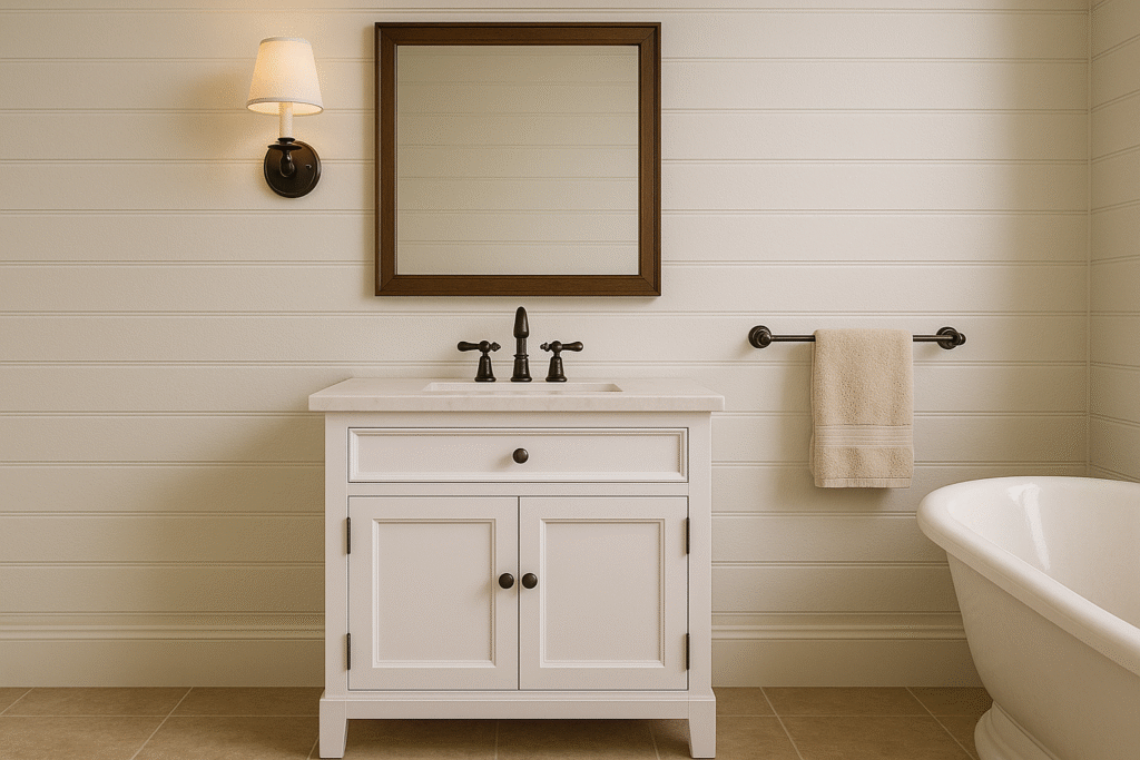 single sink cabinet application