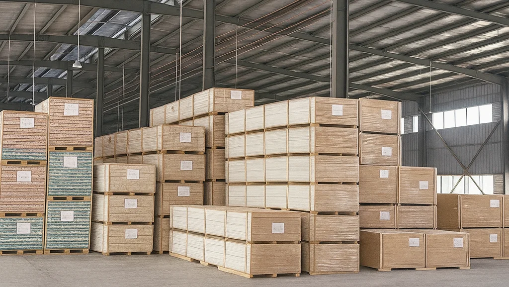 Packaged Moulding in the factory