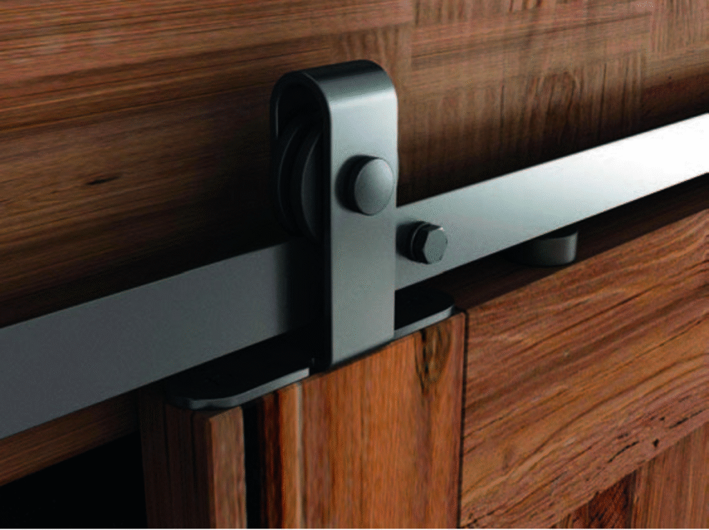 Matte Black Barn Door Hardware