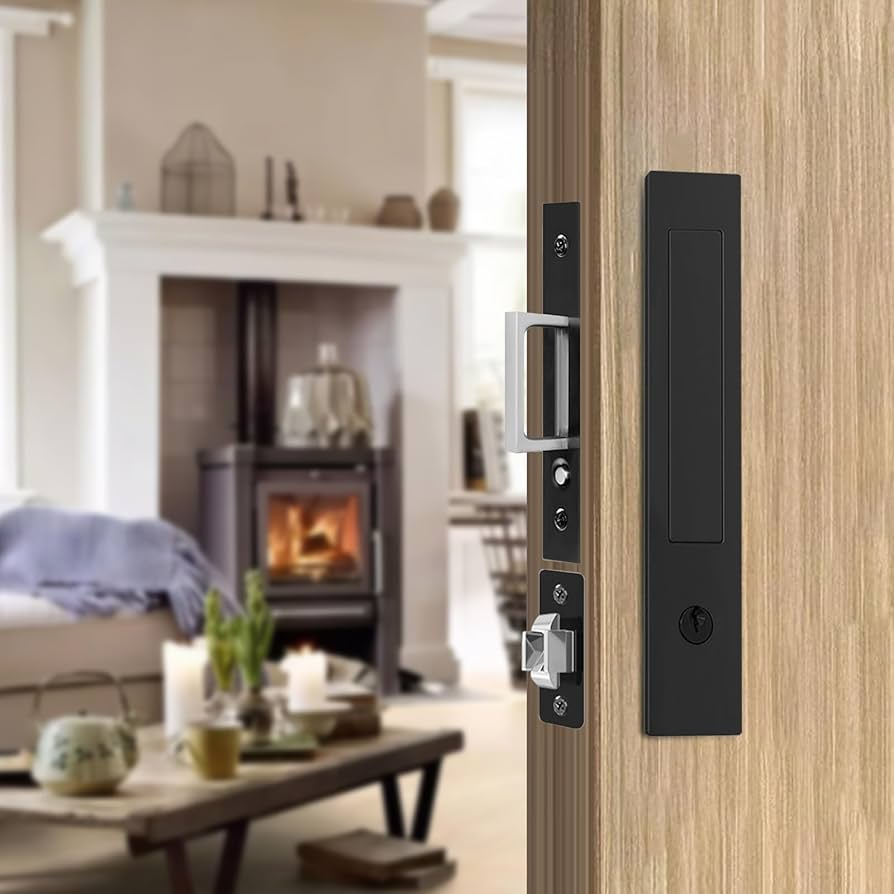 pocket door latch