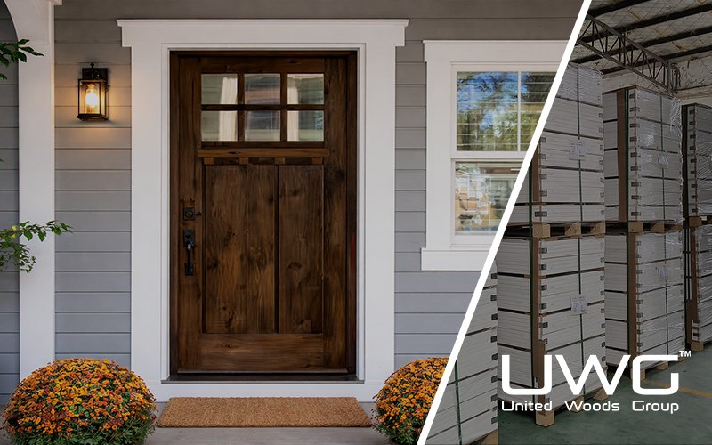 Exterior Stained Door