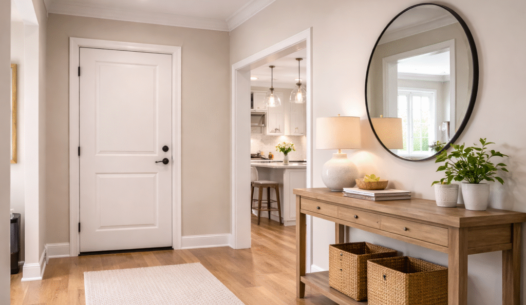 primed door in the room