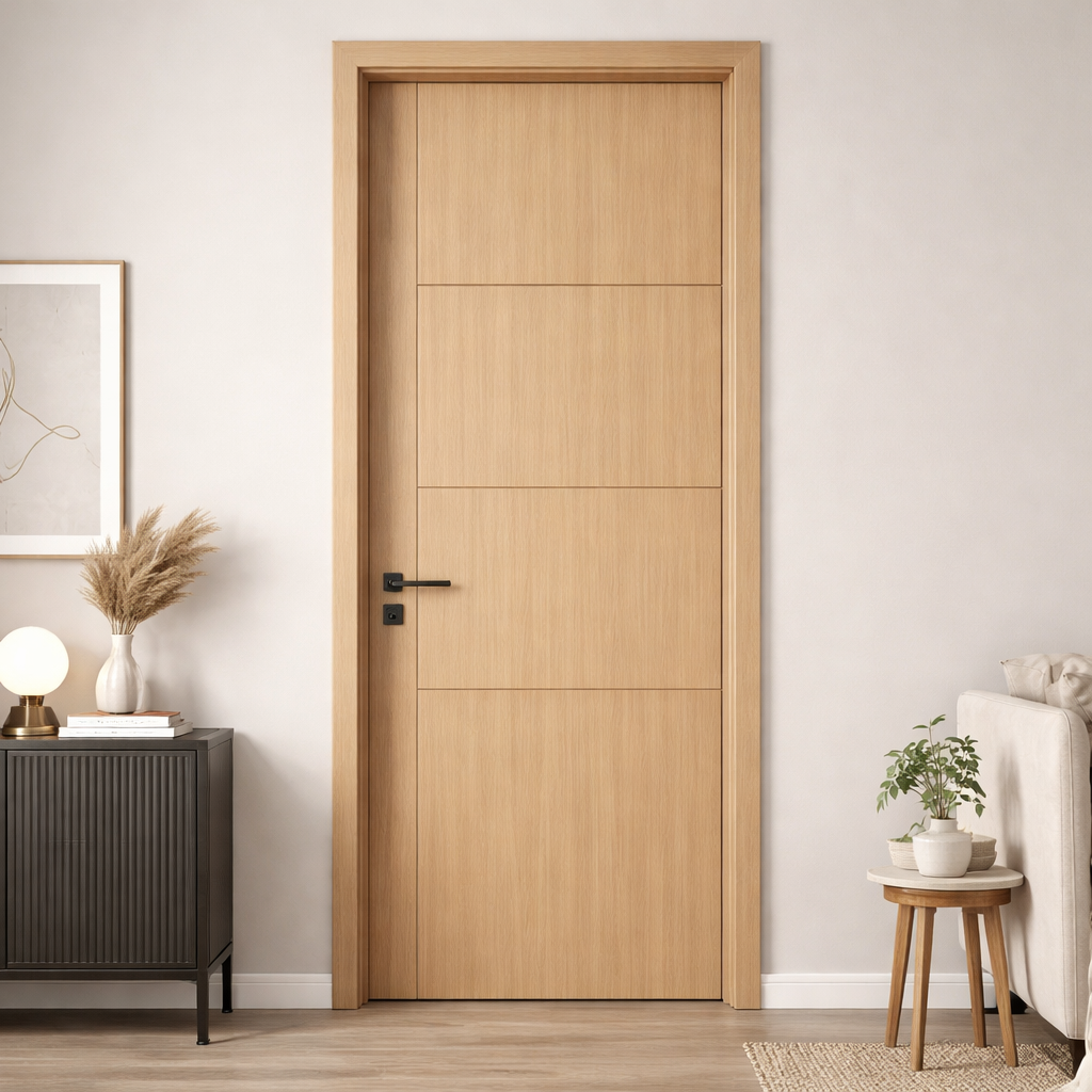 Veneered Door light color