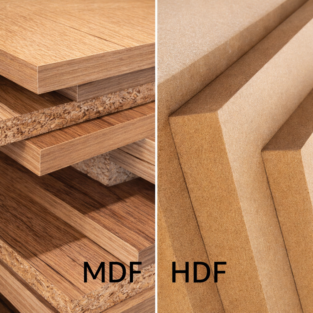 Understanding the MDF and HDF Board Difference
