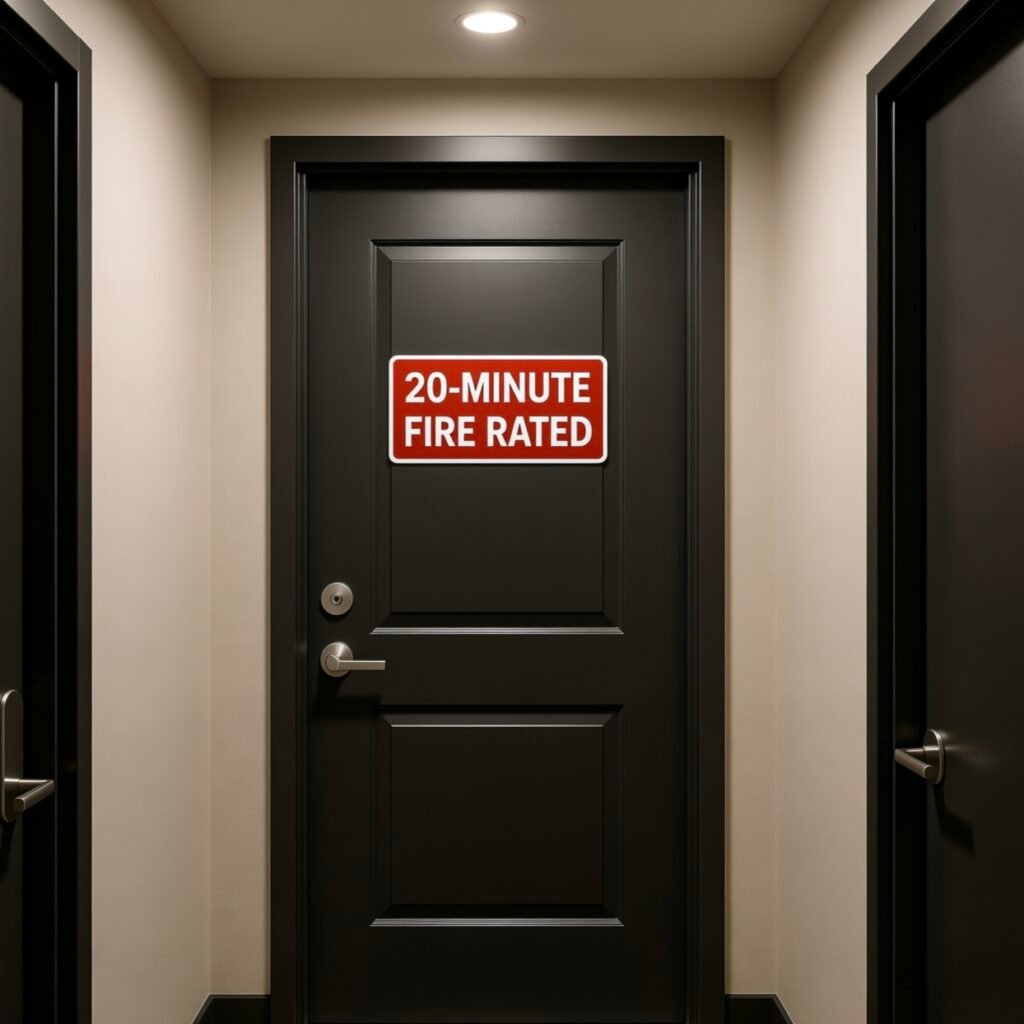 20-minute fire doors