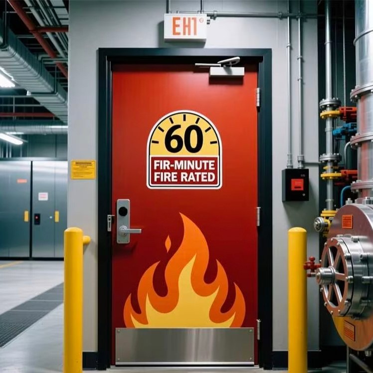 60-minute fire doors
