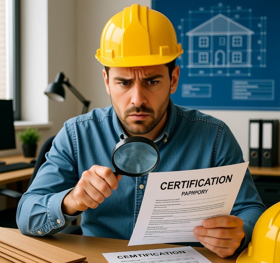 material certification inspection